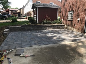 Robinson Township Patio - Wall